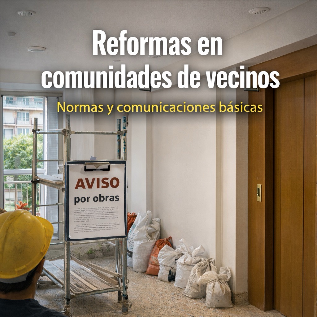 Reformas en comunidades de vecinos en Alicante